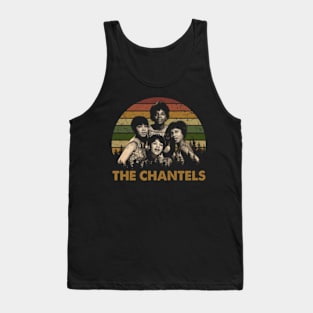 Vintage Serenade Chantel Band T-Shirts, Let Doo-Wop Nostalgia Sing Loud in Your Fashion Statement Tank Top